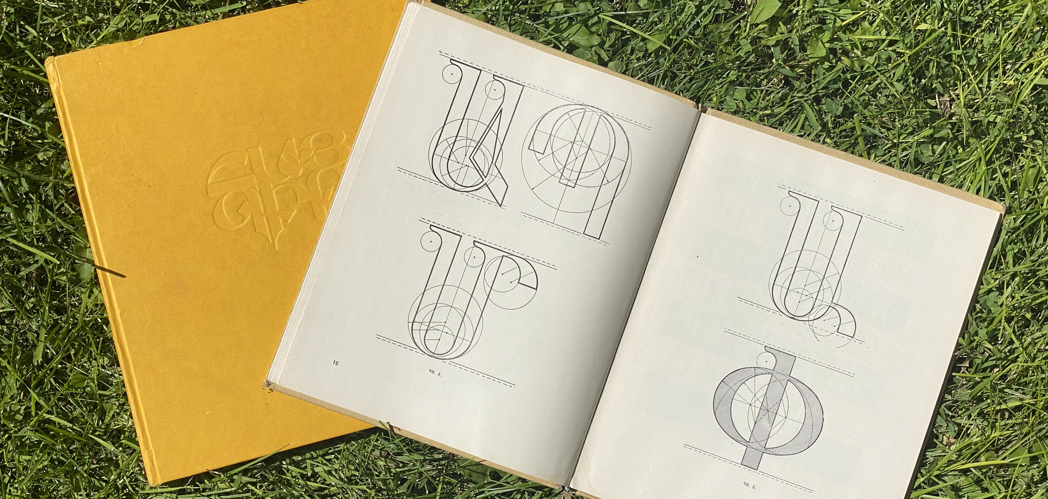 Archigraph typeface applied in layout