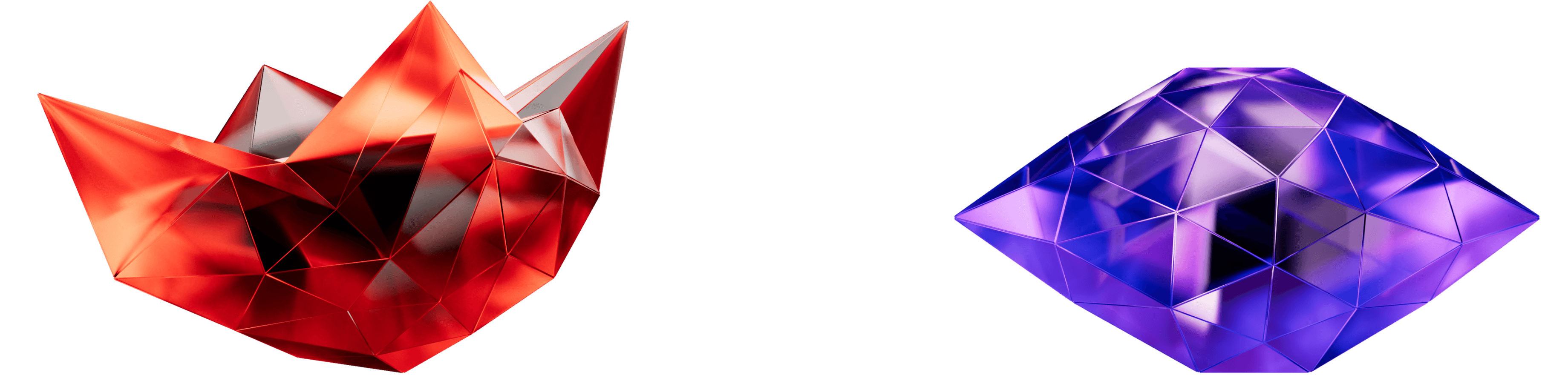 Crystal logo renders